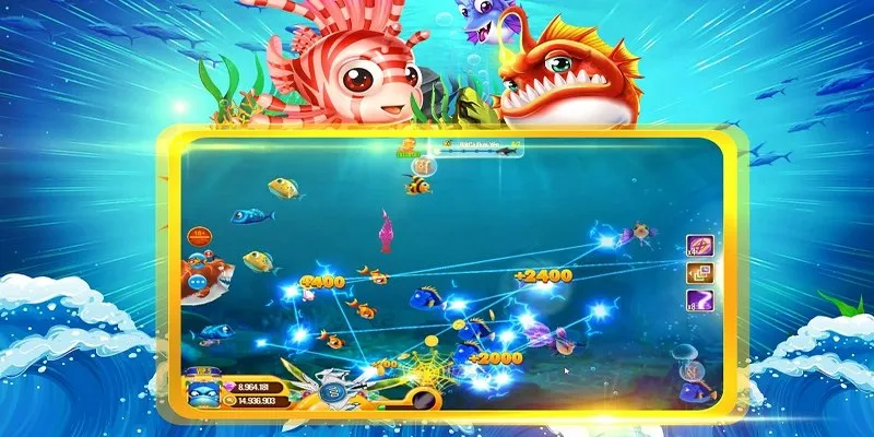 Giao diện game bắn cá trực tuyến